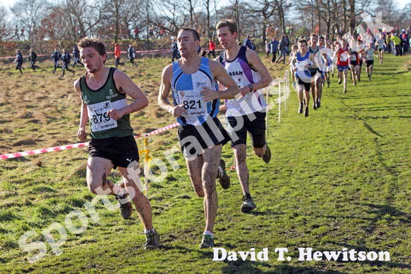 879 Dewi Griffiths, Stephen Scullion and Dan Jenkin lead the 2013 BUCS Cross Country Championships.